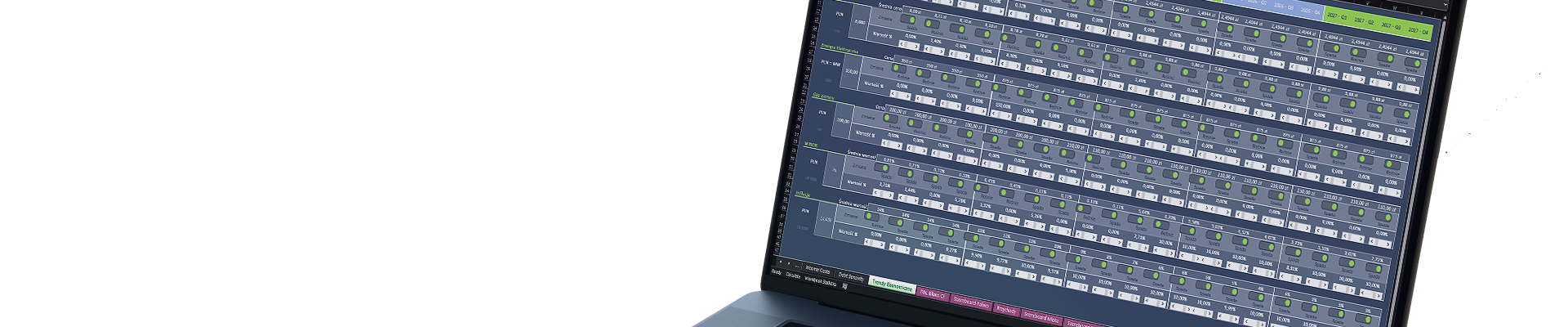 Projekt R White Slider